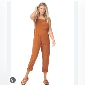 L*Space Terracotta Cotton Jumper Size S/P